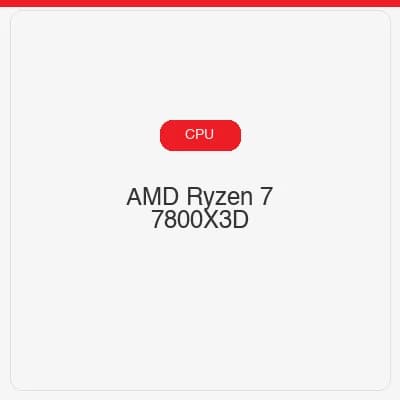 AMD Ryzen 7 7800X3D