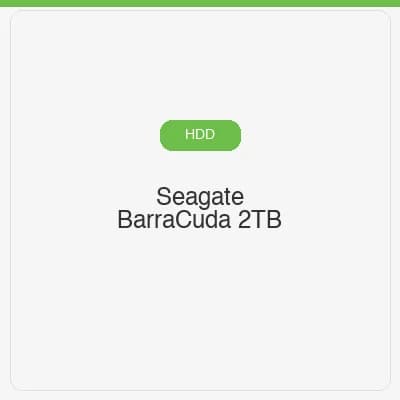 Seagate BarraCuda 2TB